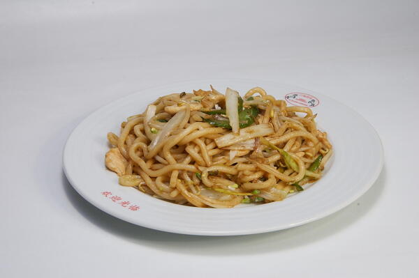 159. Restované korejské nudle "Udon" s kuřecím masem